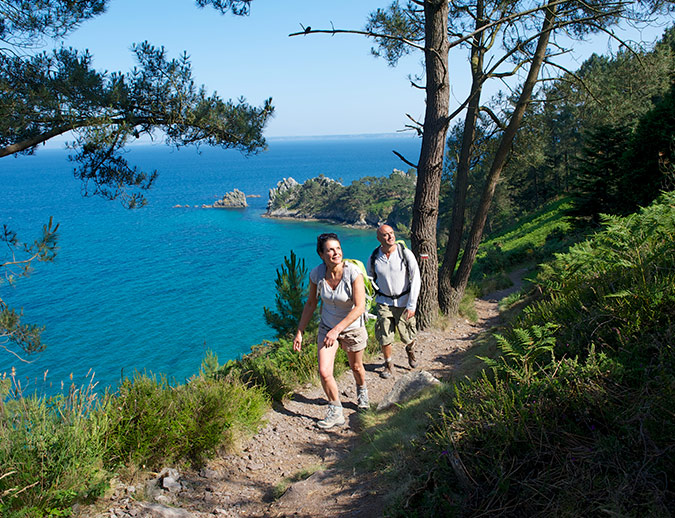 randonnée sur la presqu'île de Crozon