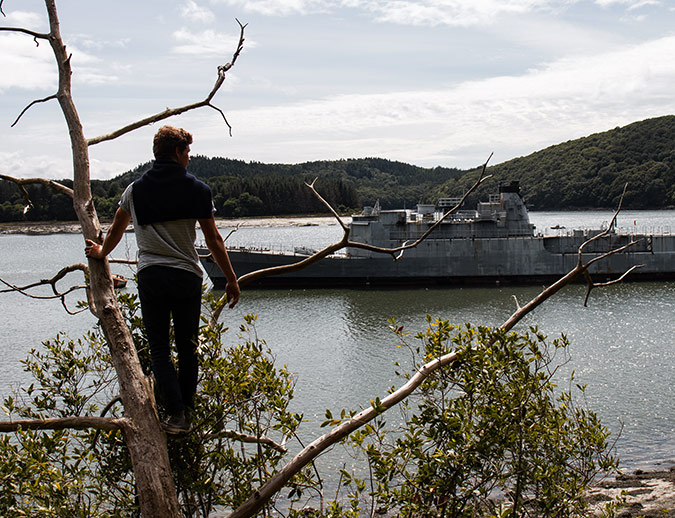 cimetière marin landévennec